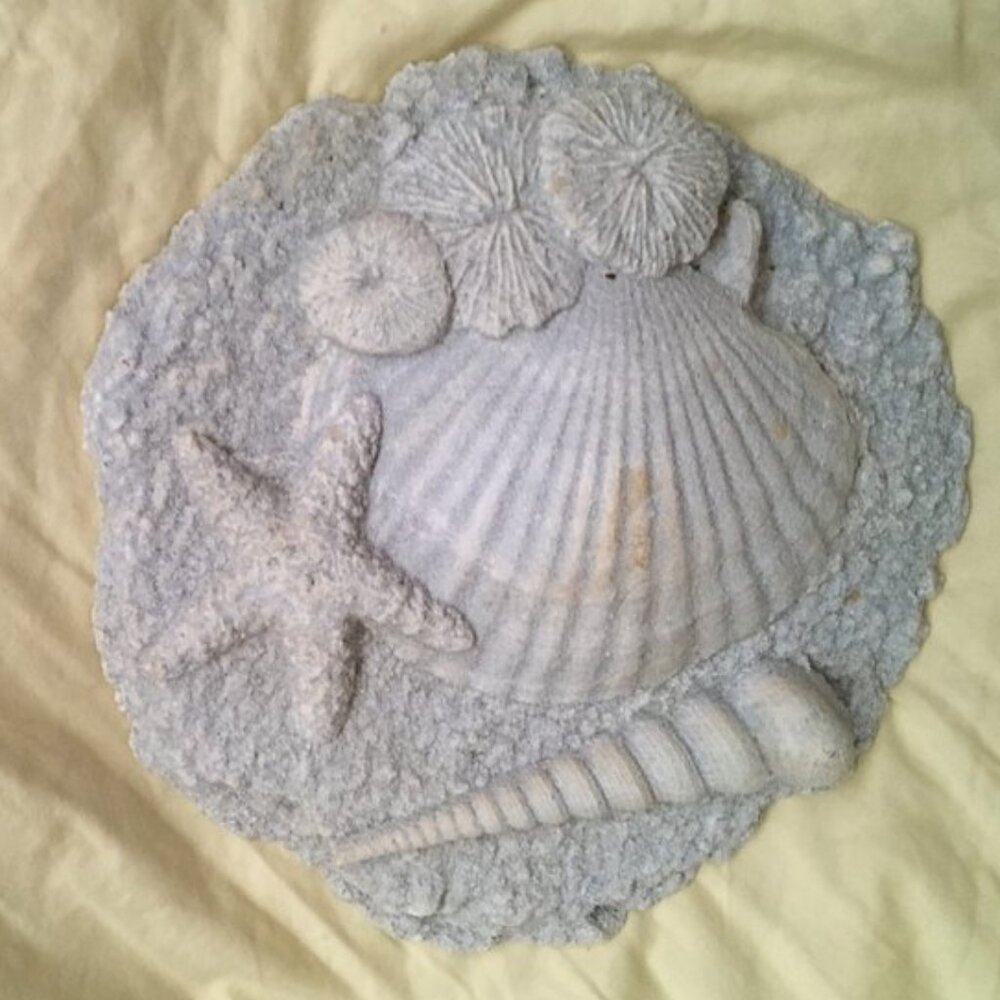 Art Vintage  Real Shells used in creation of this unique work signed by A…